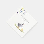 魅惑の田舎家 | Mother Goose Floral スタンダードカクテルナプキン (角)