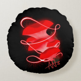 魅惑の白熱［赤熱］光を放つオイスターレッド ラウンドクッション