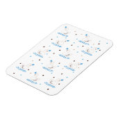 魅惑の白鳥の湖おとぎ話クラウン白鳥 マグネット (左側)