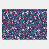 魅惑の真夜中の夏の植物園 ラッピングペーパーシート (正面2)