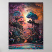 魅惑の真菌が水の上で踊る ポスター (正面)