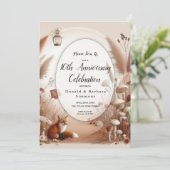 魅惑の秋の森のキツネ 招待状 (スタンド正面)