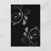 魅惑の秋の森キツネ エンクロージャーカード (裏面)