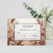 魅惑の秋の森キツネ 出欠カード (スタンド正面)