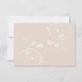 魅惑の秋の森キツネ 出欠カード (裏面)