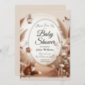 魅惑の秋の森キツネ 招待状 (正面/裏面)