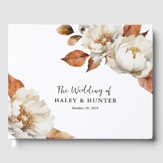 魅惑の秋の植物開花結婚ズ ゲストブック (正面)