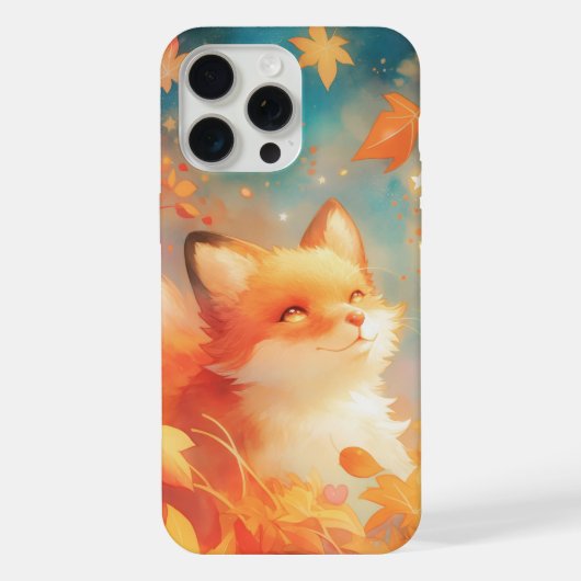 魅惑の秋の狐 iPhoneケース (裏面)