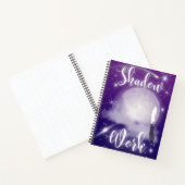 魅惑の紫の影の作業雑誌 ノートブック (内部)