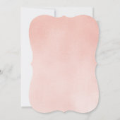 魅惑の絵本ウェディング ブラッシュピンク 招待状 (裏面)