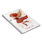 魅惑の緋色の赤い書妖精 ノートブック (右側)