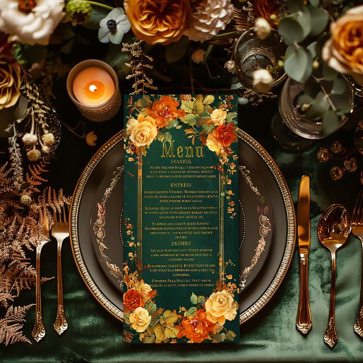 魅惑の緑とオレンジインスパイアの結婚Druid メニュー