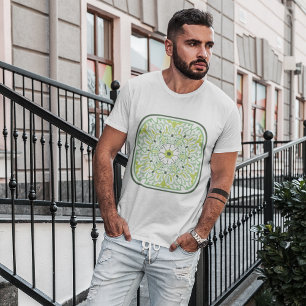 魅惑の緑の花 Tシャツ