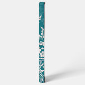 魅惑の緑の開花 SAMSUNG GALAXYケース (左側面)