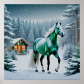 魅惑の緑の馬 ポスター (正面)