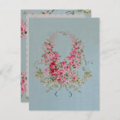 魅惑の花々 - ポストカード / 返信 / 招待状 (正面/裏面)