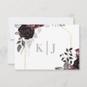 魅惑の花々 出欠カード (裏面)