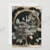 魅惑の花々 招待状 (正面)