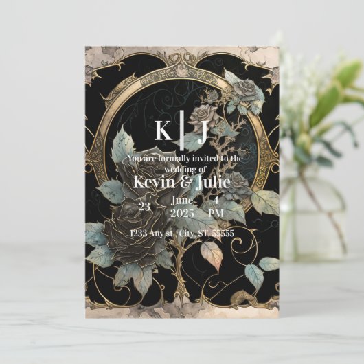 魅惑の花々 招待状 (スタンド正面)