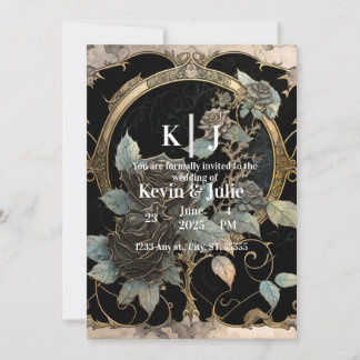 魅惑の花々 招待状