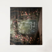 魅惑の花の天蓋アーチ タペストリー (正面)