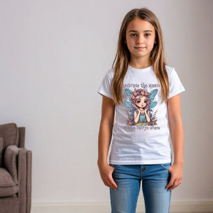 魅惑の花の妖精のティー Tシャツ