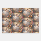 魅惑の花嫁と彼女のステッド。 ラッピングペーパーシート (正面3)