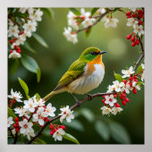 魅惑の花鳥 ポスター (正面)