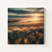 魅惑の草原フローラ手帳 ノートブック (裏面)