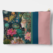 魅惑の蓮の花大小物 アクセサリーポーチ (裏面)