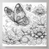 魅惑の蝶のカラーページ ポスター (正面)