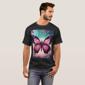 魅惑の蝶の夢 – 神秘的なTシャツColl Tシャツ (正面フル)