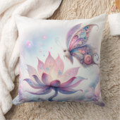 魅惑の蝶の枕 クッション (ブランケット)