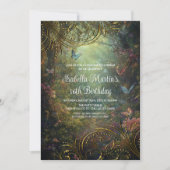 魅惑の蝶の森 招待状 (正面)