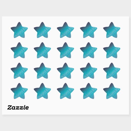 魅惑の蝶の緑 星シール (シート)