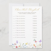 魅惑の蝶フローラ名はストーリーブック 招待状 (正面)