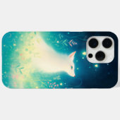 魅惑の視線を送る白狐 Case-Mate iPhoneケース (裏面 (横))