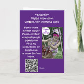 魅惑の象ヴィンテージおもちゃ象カード カード (裏面)