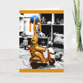 魅惑の象ヴィンテージおもちゃ象カード カード