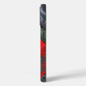 魅惑の赤いオーロラ | 北極圏のオーロラ・ボレアリス Case-Mate iPhoneケース (裏面 / 左)
