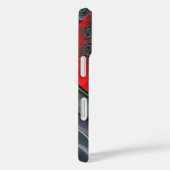 魅惑の赤いオーロラ | 北極圏のオーロラ・ボレアリス Case-Mate iPhoneケース (裏面 / 右)