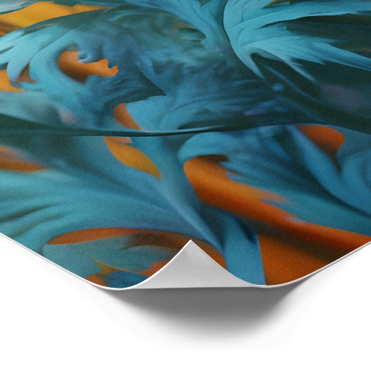 魅惑の赤いケシ ポスター (角)