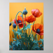 魅惑の赤いケシ ポスター (正面)