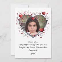 魅惑の赤い水彩ハートの花輪