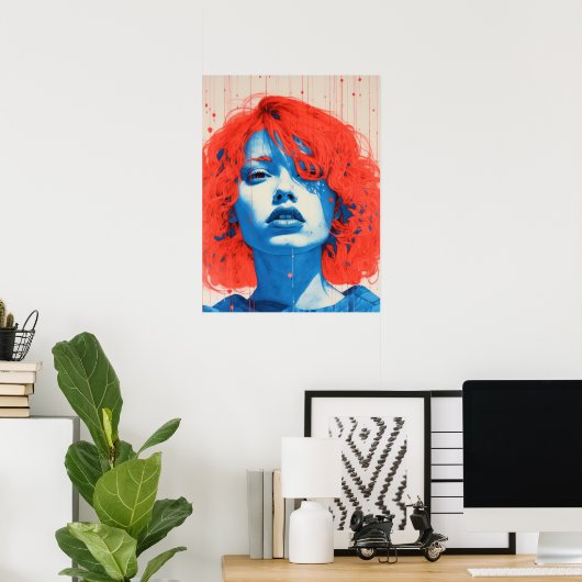 魅惑の赤毛 ポスター (ホームオフィス)