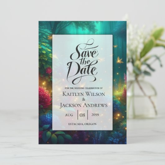 魅惑の輝く宝石の結婚森 セーブザデート (スタンド正面)