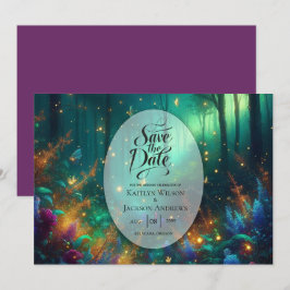 魅惑の輝く宝石の結婚森 セーブザデート