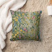 魅惑の通路：パステルシークレットガーデン クッション (ブランケット)