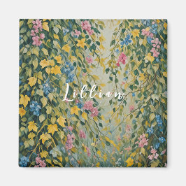 魅惑の通路：パステルシークレットガーデン マグネット