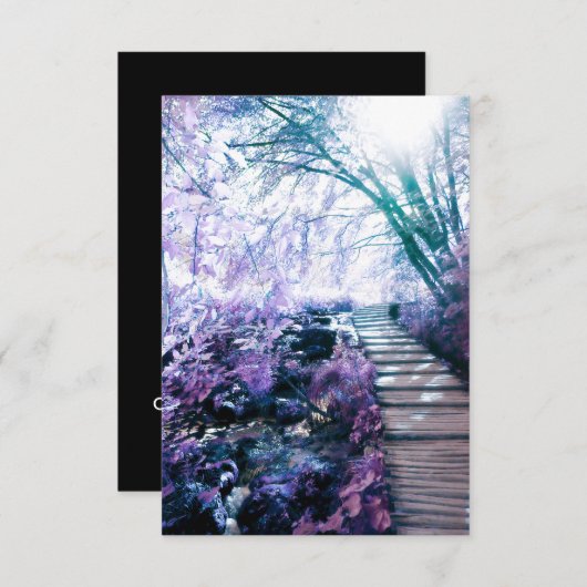 魅惑の道 招待状 (正面/裏面)